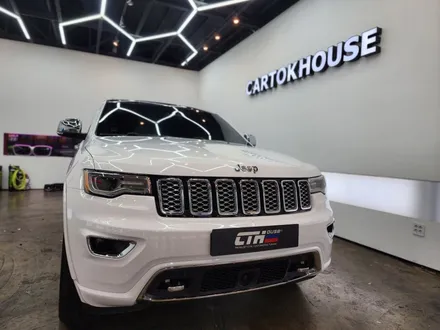 창원 JEEP 지프 그랜드체로키 화이트  고광택 전체랩핑으로 새차만들기!