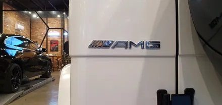 창원 벤츠 지바겐 63AMG 다이아몬드 화이트 전체랩핑을 입히다!