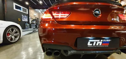 [창원]BMW M6 슈프림레드 TECK WRAP 전체랩핑 색을 입히다!