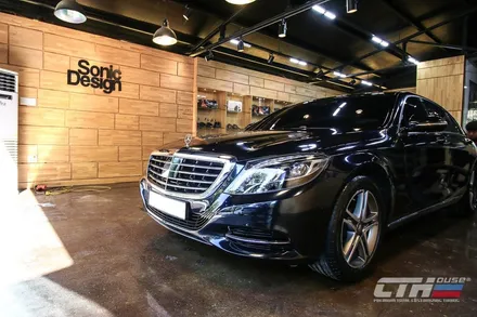 벤츠 S400 전체랩핑(wrapping) 작업