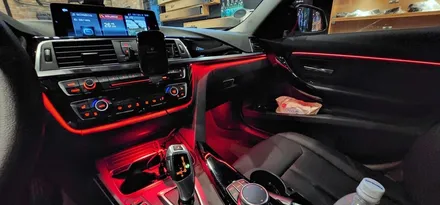 BMW  320D  실내 엠비언트 필요할까요!
