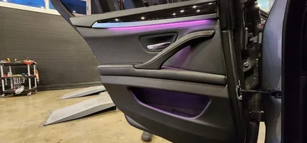 BMW 5시리즈 비노출 엠비언트 인스톨 이야기!