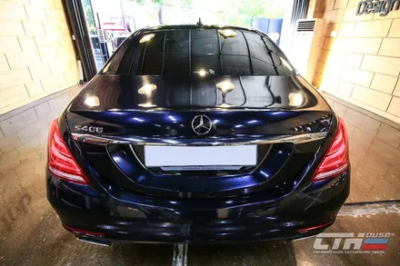벤츠 S400 전체랩핑(wrapping) 작업