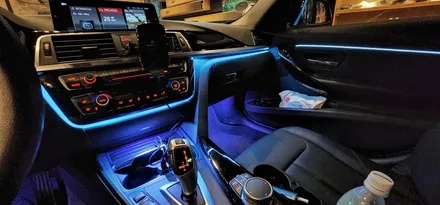 BMW  320D  실내 엠비언트 필요할까요!