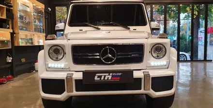 창원 벤츠 지바겐 63AMG 다이아몬드 화이트 전체랩핑을 입히다!