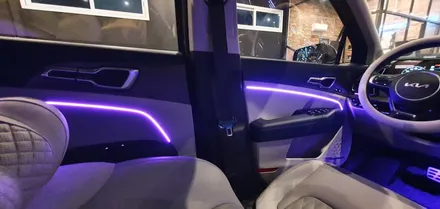 스포티지NQ5 실내 무드등 DMX 엠비언트라이트를 창원에서..