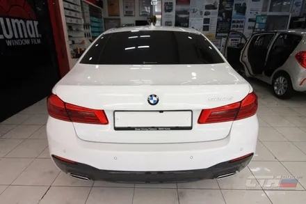 창원랩핑전문! 랩핑잘하는곳! BMW520D 부분랩핑시공