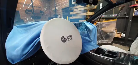 창원 TM싼타페 글라스틴트 옵틱W 썬팅을 하면생기는일!