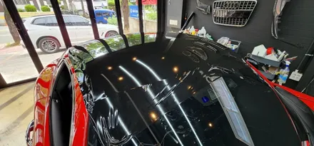 창원 벤츠 AMG GTS 루프스킨 랩핑 드레스업튜닝!