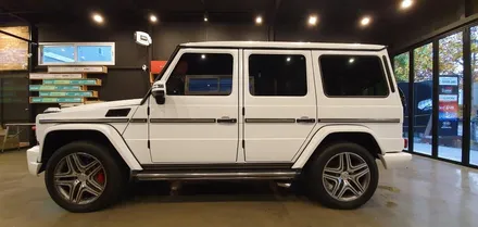 창원 벤츠 지바겐 63AMG 다이아몬드 화이트 전체랩핑을 입히다!
