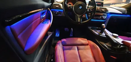 창원 BMW 3시리즈 DMX비노출엠비언트라이트 무드등 업그레이드 변신!