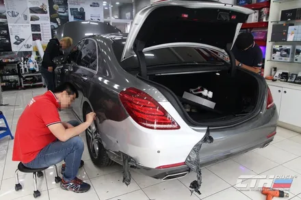 벤츠 S400 전체랩핑(wrapping) 작업