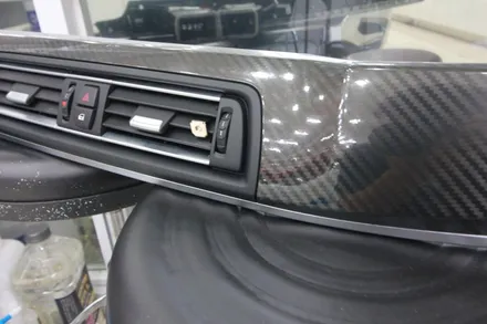 BMW 520d(f10) CYS리얼카본 실내랩핑,코딩 시공기