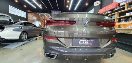 2020 신형3세대 BMW X6  윈도우크롬몰딩 유광블랙 부분랩핑 크롬죽이기!