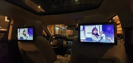 2020랜지로버 이보크 안드로이드 리어모니터 S9플러스 장착하다!