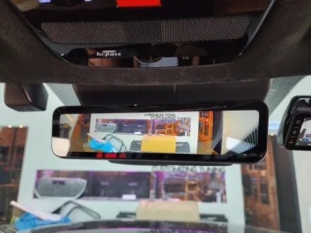 산타페MX5 디지털 룸미러가 필요한이유 / LX클리어뷰로 넓어진 후방 시야