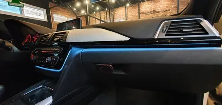 창원 BMW 3시리즈 DMX비노출엠비언트라이트 무드등 업그레이드 변신!