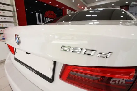 창원랩핑전문! 랩핑잘하는곳! BMW520D 부분랩핑시공