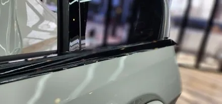 G30 BMW 5시리즈 윈도우몰딩 크롬죽이기  유광블랙 부분랩핑 하기!