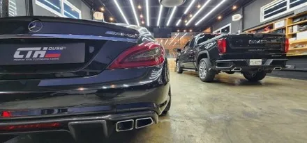벤츠CLS63AMG 건스모크 그레이 라이트필름 시공후기!
