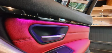 창원 BMW 3시리즈 DMX비노출엠비언트라이트 무드등 업그레이드 변신!