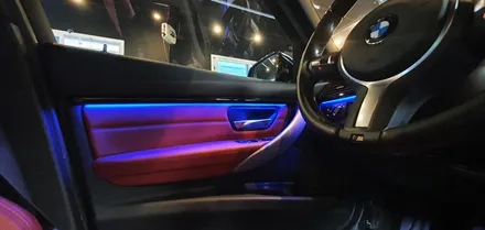 창원 BMW 3시리즈 DMX비노출엠비언트라이트 무드등 업그레이드 변신!