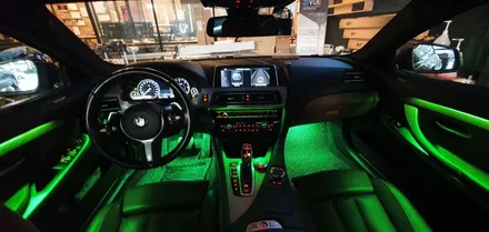창원 BMW 640D 6시리즈   실내 비노출 엠비언트 튜닝! 광량업