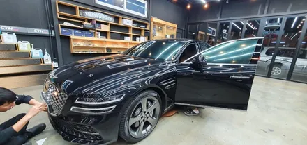 창원 신형제네시스 G80 드라이빙어시턴스1  순정옵션튜닝 서라운드뷰 모니터링 ,원격스마트주차보조,고스트클로징까지~