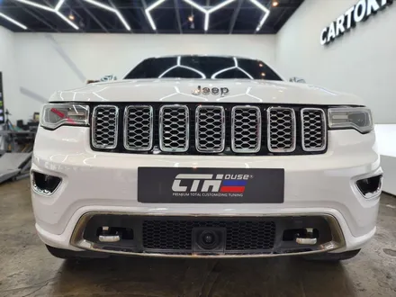 창원 JEEP 지프 그랜드체로키 화이트  고광택 전체랩핑으로 새차만들기!