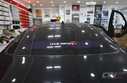 루마썬팅 공식 지정 대리점 그랜저TG썬팅 시공기