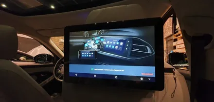 2020랜지로버 이보크 안드로이드 리어모니터 S9플러스 장착하다!
