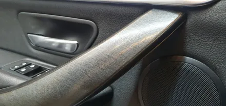 BMW 3GT 블랙브러쉬 실내랩핑 시공하기!