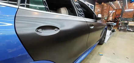 창원 2021 BMW X6  사틴블랙 전체랩핑으로 강렬한 포스!