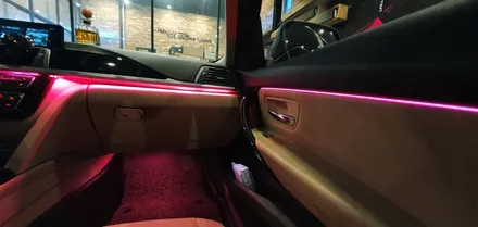 BMW 3시리즈 비노출 엠비언트 어두운 실내분위기 바꾸기!