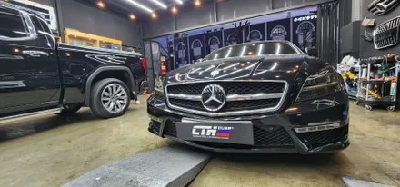 벤츠CLS63AMG 건스모크 그레이 라이트필름 시공후기!