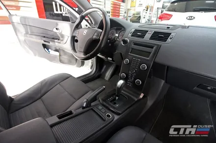 볼보C30(VOLVOC30) 실내랩핑(wrapping) 카본랩핑으로 차량의 실내분위기를 체인지~!