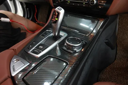 BMW 520d(f10) CYS리얼카본 실내랩핑,코딩 시공기