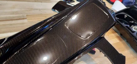 [창원] BMW F10 5시리즈 세라믹카본 실내랩핑으로 분위기를 바꿔보자!