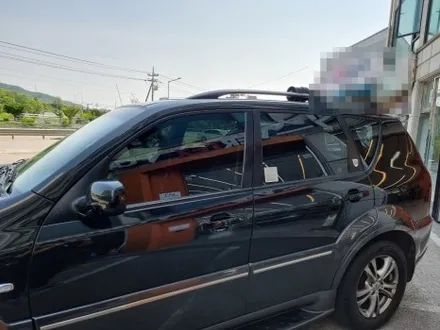 남양주 별내 구리 재시공 썬팅. 렉스턴 측면 4장 재시공. / 경기 남양주