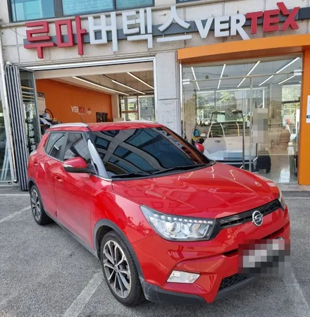 남양주, 구리썬팅 쌍용 티볼리 로얄 시리즈 101 전면 재시공. / 경기 남양주
