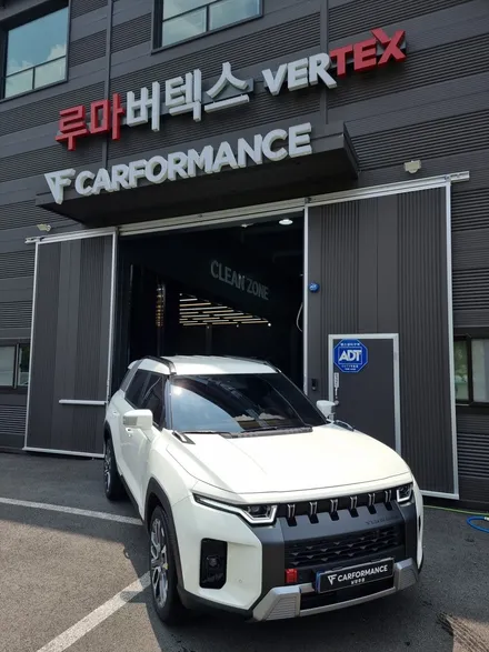 쌍용토레스 썬팅 고민이시면~!!남양주 진접 루마버텍스에서 버텍스900 700조합으로 시공받아보세요!!^^ / 경기 남양주