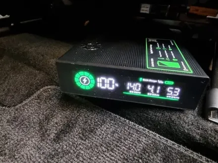 K8 버텍스 전체900, QXD8000 , 보조배터리, 에프터블로우 시공 / 경기 남양주