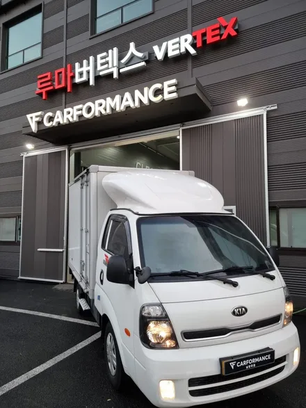 남양주 썬팅 잘하는곳, 봉고3 재시공 [블락포디 비바(그린)시공,              LX5 룸미러형 블랙박스 시공] / 경기 남양주