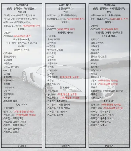 팰리세이드 신차패키지 구성 / 경기 남양주