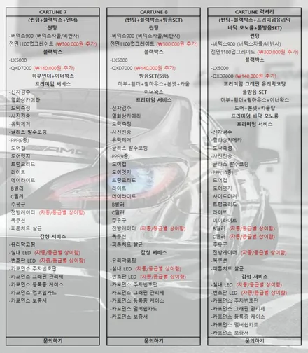 팰리세이드 신차패키지 구성 / 경기 남양주