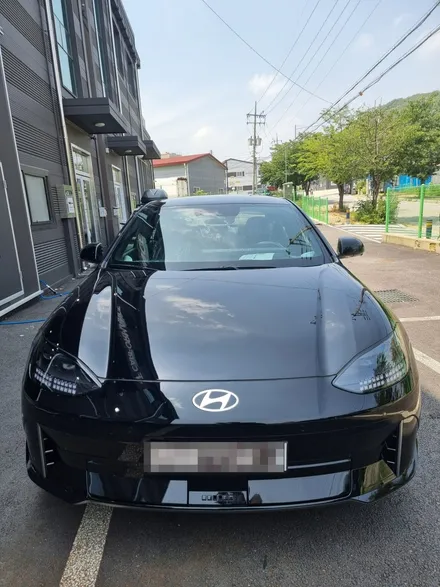 아이오닉6 썬팅하기전 남양주 진접 루마버텍스에서 신차검수 진행 받아보세요~!! / 경기 남양주