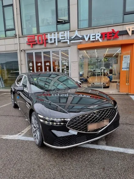 남양주 루마버텍스에서 G90 신차검수 진행. / 경기 남양주