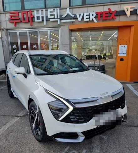 남양주 루마버텍스 진접점에서 스포티지 꼼꼼한 신차검수 진행. / 경기 남양주