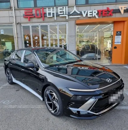 남양주 루마버텍스 진접점 쏘나타 신차패키지 전 신차검수 진행. / 경기 남양주