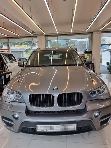 남양주 진접썬팅, BMW X5 블락포디 디토 전체 재시공. / 경기 남양주